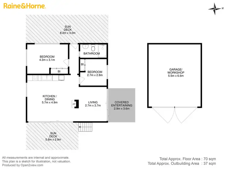 Floorplan of Homely house listing, 8 Little Falcon Street, Primrose Sands TAS 7173