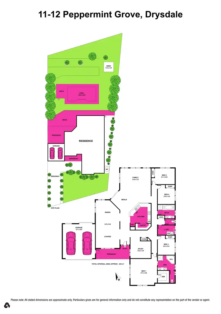 Floorplan of Homely house listing, 11-12 Peppermint Grove, Drysdale VIC 3222