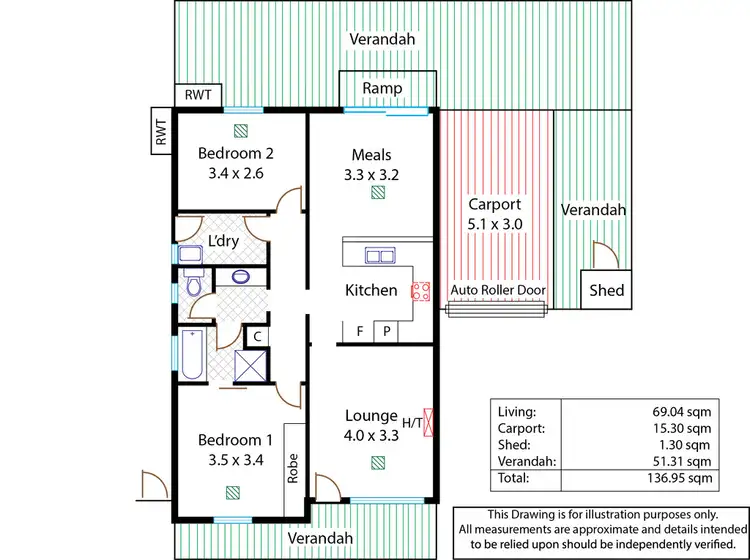 Floorplan of Homely house listing, 4/4-6 Pentridge Road, Salisbury North SA 5108