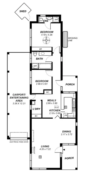Floorplan of Homely house listing, 13 Taminga Avenue, Glenunga SA 5064