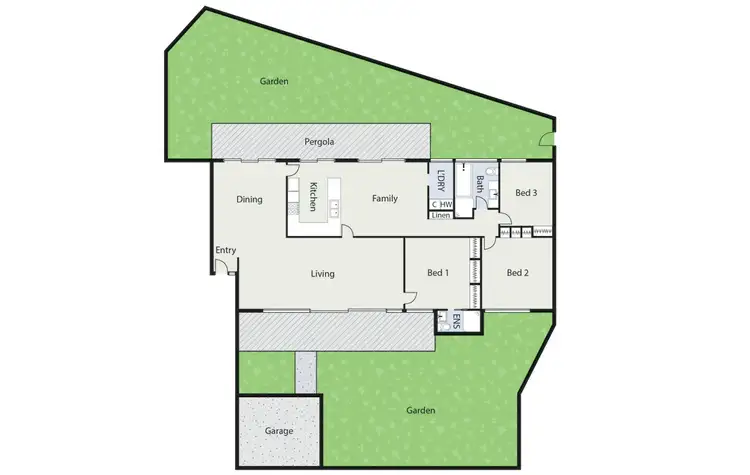Floorplan of Homely townhouse listing, 4/18 Marr Street, Pearce ACT 2607