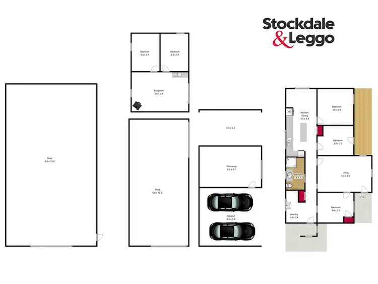 Floorplan of Homely house listing, 40 Dranes Road, Traralgon VIC 3844