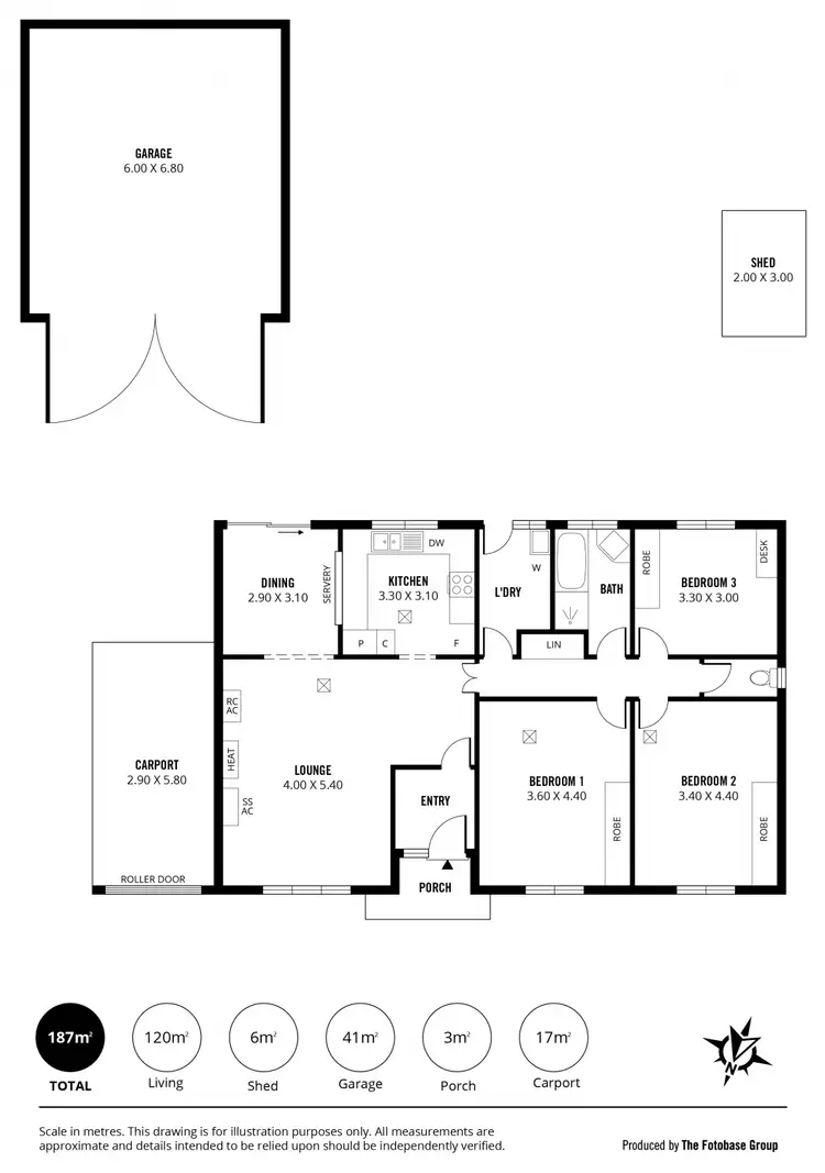 Floorplan of Homely house listing, 22 Amberleigh Close, Christie Downs SA 5164