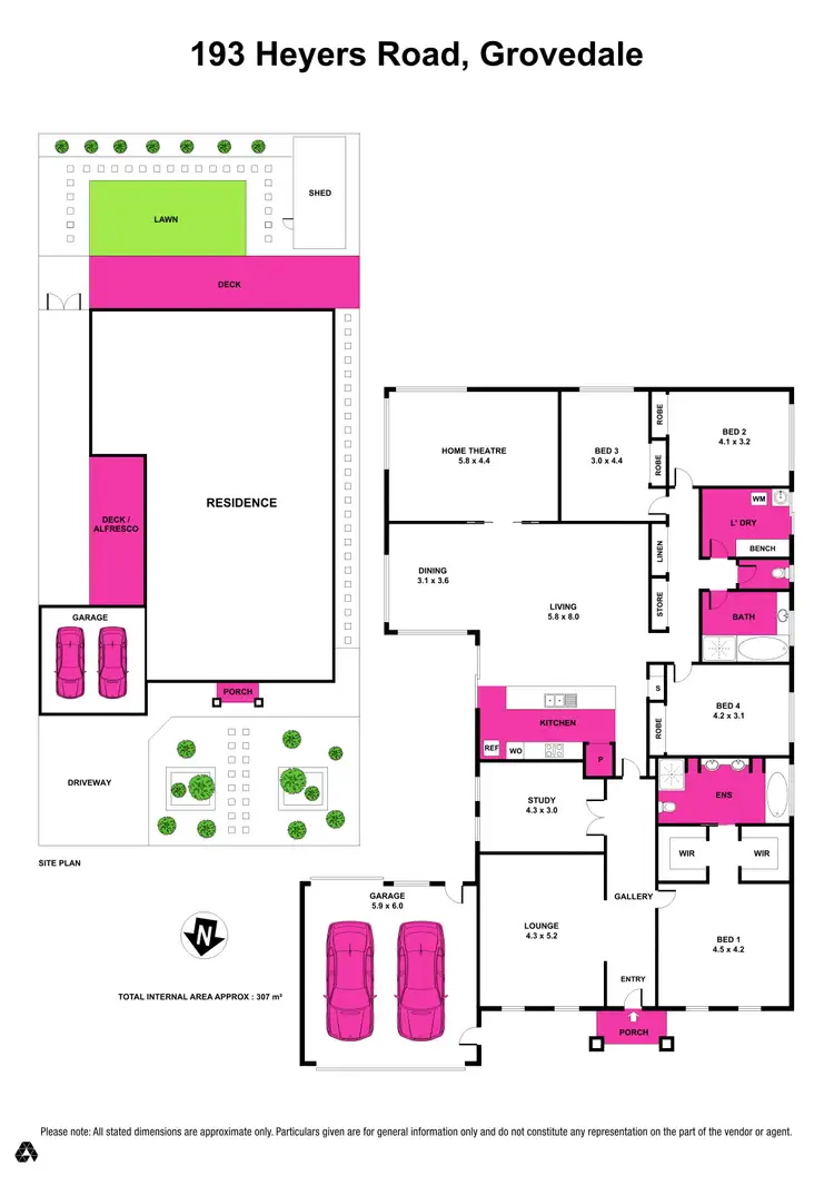 Floorplan of Homely house listing, 193 Heyers Road, Grovedale VIC 3216