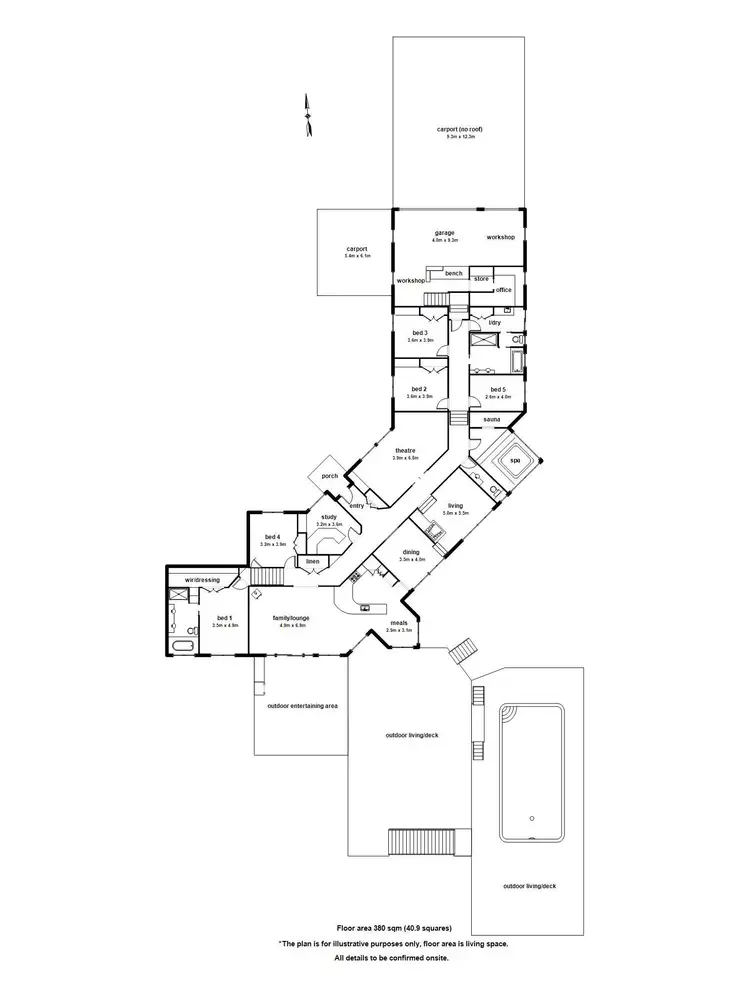 Floorplan of Homely house listing, 158 David Hill Road, Monbulk VIC 3793