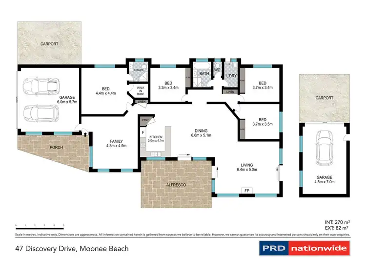 Floorplan of Homely house listing, 47 Discovery Drive, Moonee Beach NSW 2450