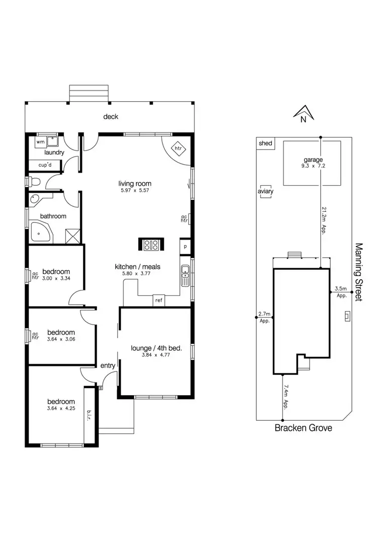 Floorplan of Homely house listing, 23 Bracken Grove, Altona VIC 3018