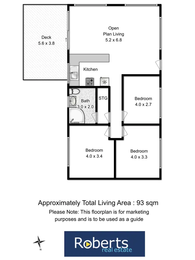 Floorplan of Homely house listing, 110 Carlton Bluff Road, Primrose Sands TAS 7173