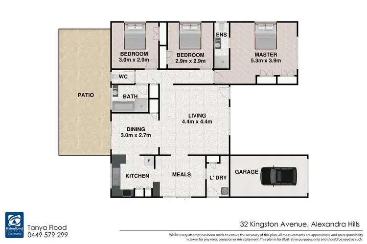 Floorplan of Homely house listing, 32 Kingston Avenue, Alexandra Hills QLD 4161