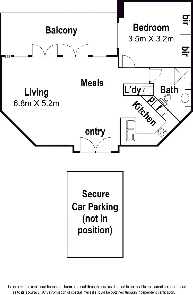 Floorplan of Homely unit listing, 4/111 Beaconsfield Parade, Northcote VIC 3070