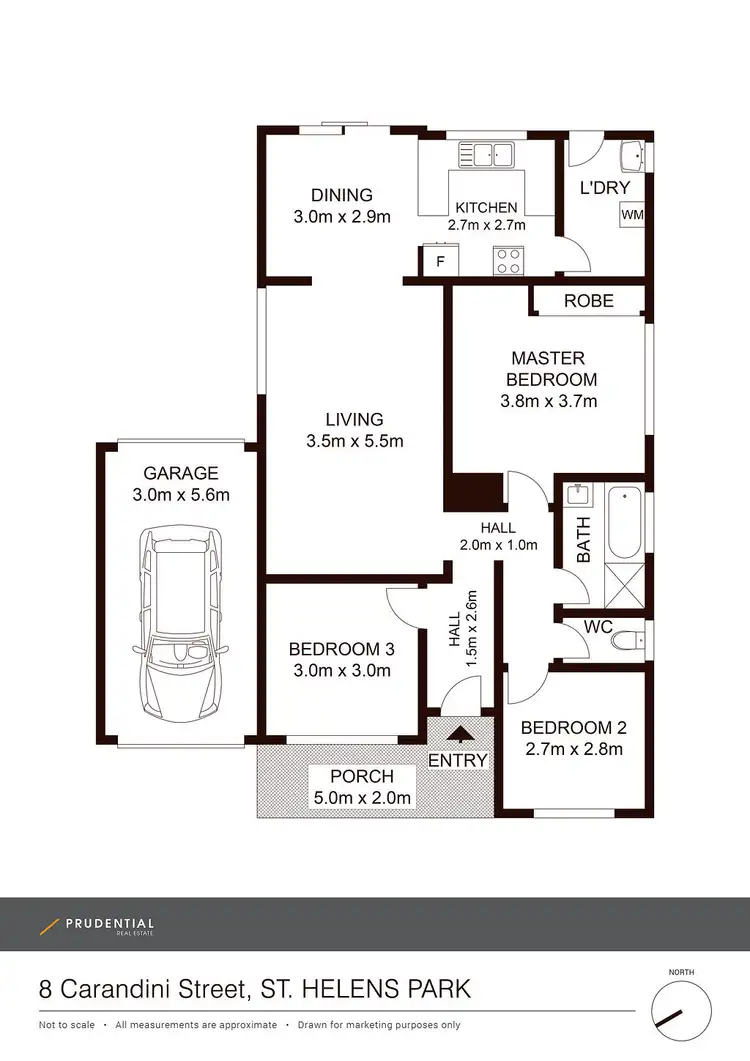 Floorplan of Homely house listing, 8 Carandini Street, St Helens Park NSW 2560