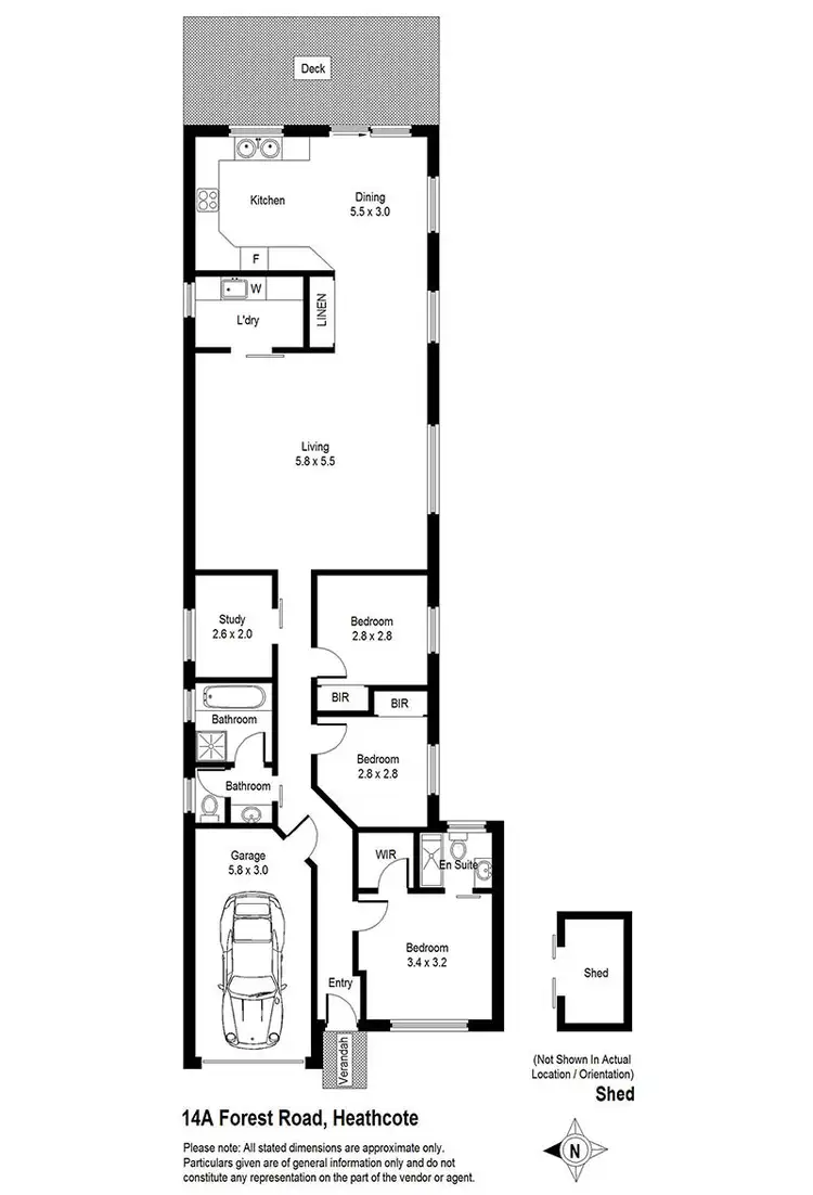 Floorplan of Homely house listing, 14a Forest Road, Heathcote NSW 2233