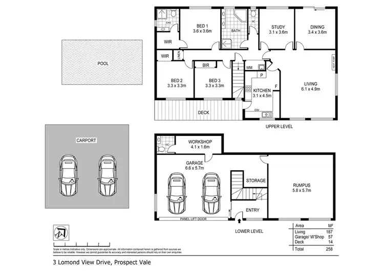 Floorplan of Homely house listing, 3 Lomond View Drive, Prospect Vale TAS 7250