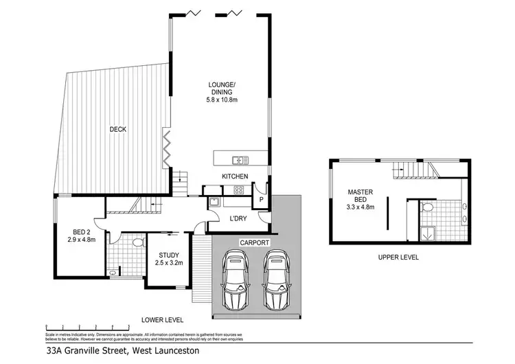 Floorplan of Homely house listing, 33A Granville Street, West Launceston TAS 7250