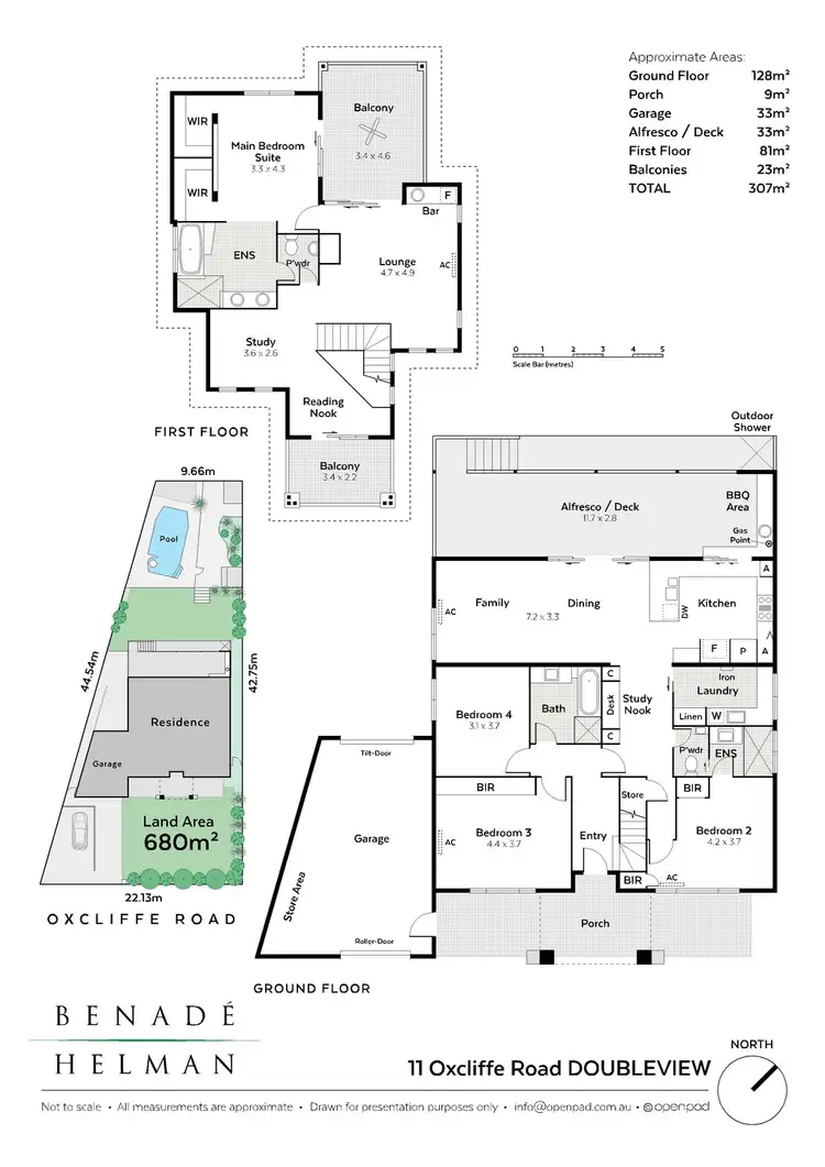 Floorplan of Homely house listing, 11 Oxcliffe Road, Doubleview WA 6018