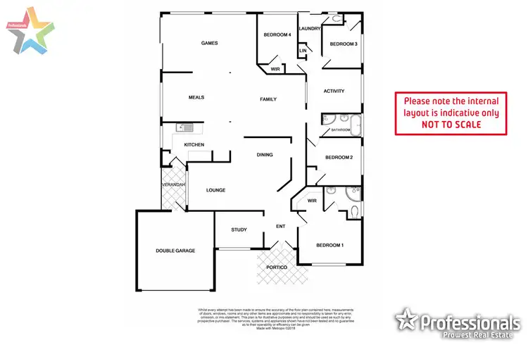 Floorplan of Homely house listing, 29 Tippett Court, Willetton WA 6155