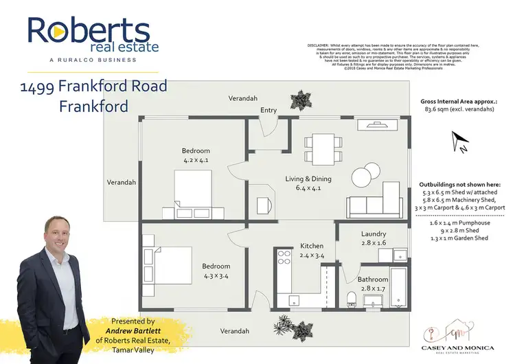 Floorplan of Homely house listing, 1499 Frankford Road, Frankford TAS 7275