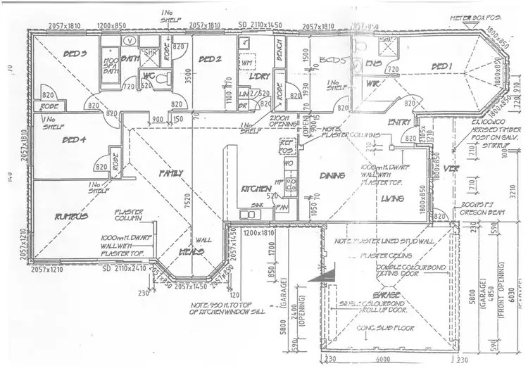 Floorplan of Homely house listing, 505 Elizabeth Drive, Sunbury VIC 3429