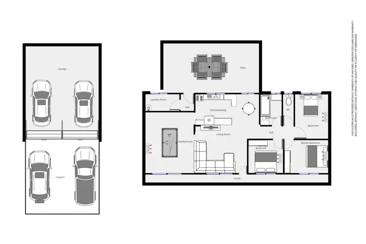 Floorplan of Homely house listing, 21 BINGANAH STREET, Slacks Creek QLD 4127