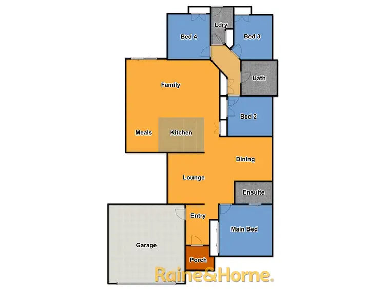 Floorplan of Homely house listing, 70 Sheraton Road, Dubbo NSW 2830