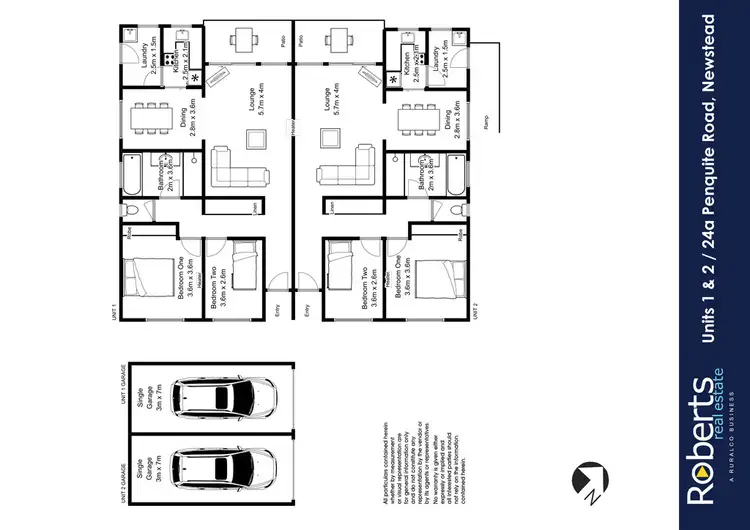 Floorplan of Homely block of units listing, 24a Penquite Rd, Newstead TAS 7250
