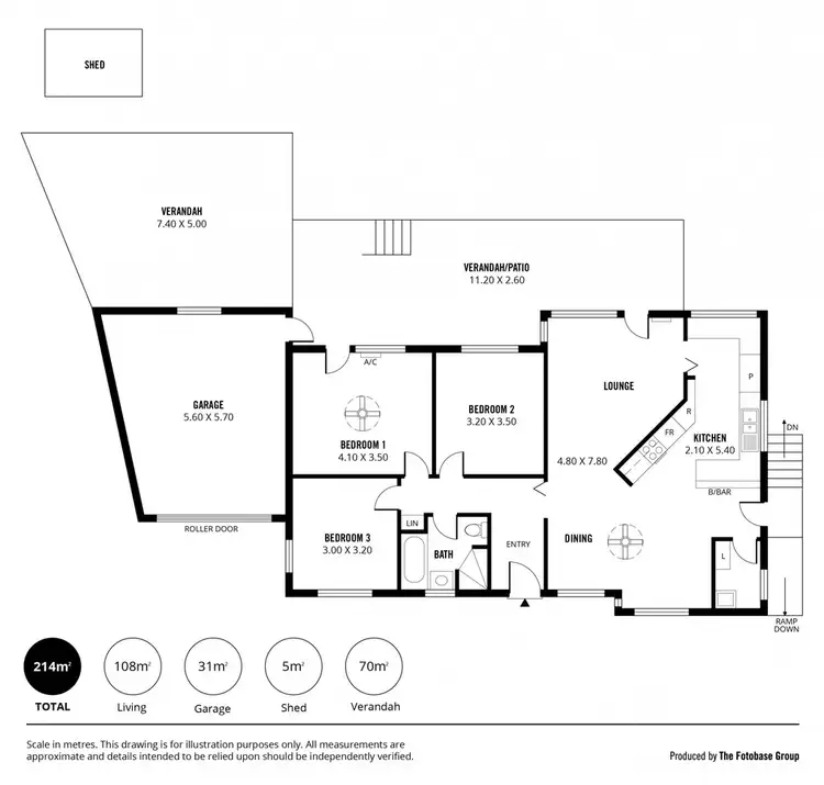 Floorplan of Homely house listing, 6 Lawrence Avenue, Dernancourt SA 5075
