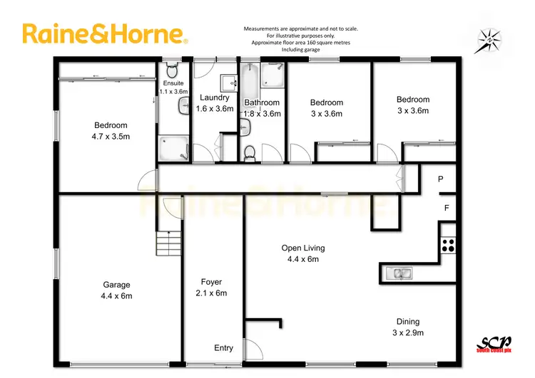 Floorplan of Homely house listing, 1/59 Karoola Crescent, Surfside NSW 2536