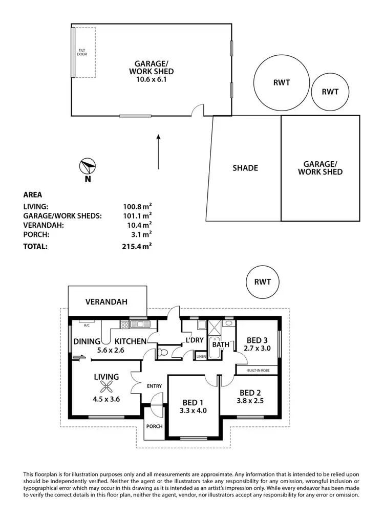 Floorplan of Homely house listing, 11 Rivers Street, Milang SA 5256