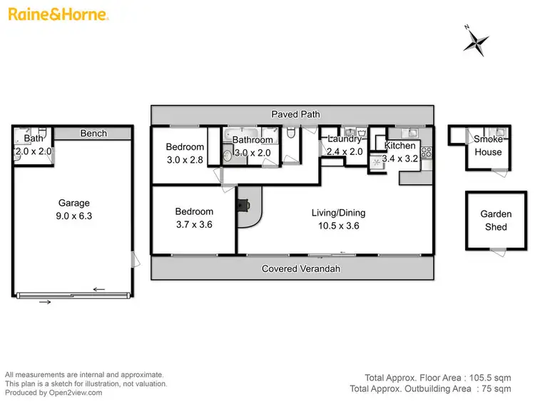 Floorplan of Homely house listing, 144 Apex Point Road, White Beach TAS 7184