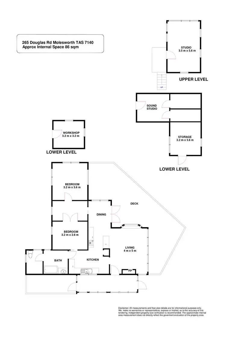 Floorplan of Homely house listing, 265 Douglas Road, Molesworth TAS 7140