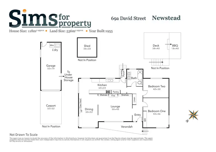 Floorplan of Homely house listing, 69a David Street, Newstead TAS 7250