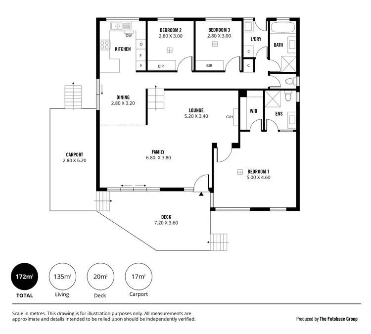 Floorplan of Homely house listing, 10 Martin Road, Morphett Vale SA 5162