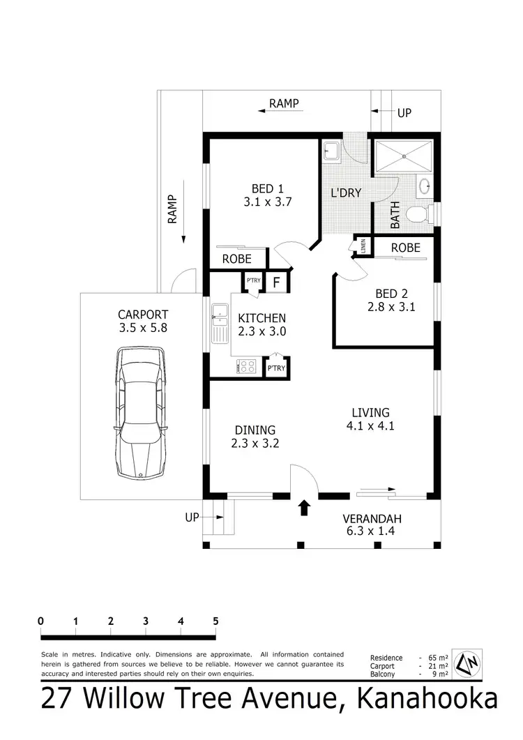Floorplan of Homely house listing, 27 Willow Tree Avenue, Kanahooka NSW 2530