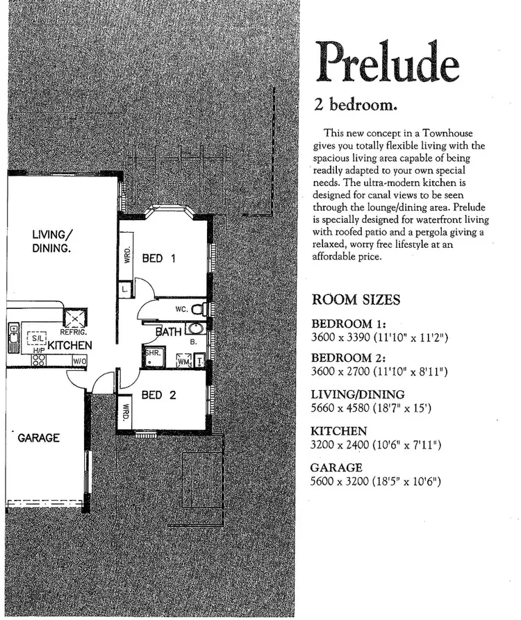 Floorplan of Homely unit listing, 195/4 Melody Court, Warana QLD 4575
