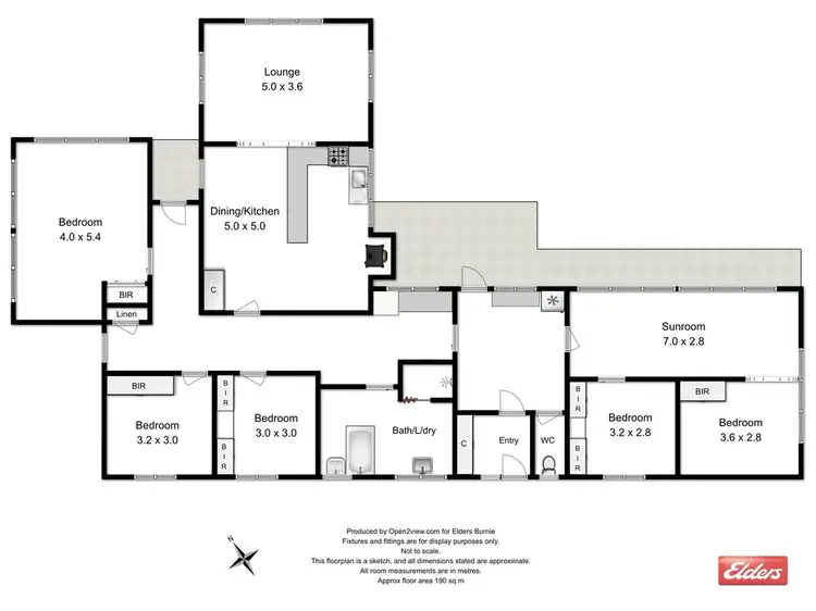 Floorplan of Homely house listing, 1377 Ridgley Highway, Highclere TAS 7321