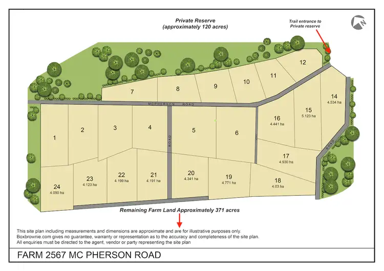 Floorplan of Homely rural property listing, Farm 2567 McPhersons Road, Beelbangera NSW 2680