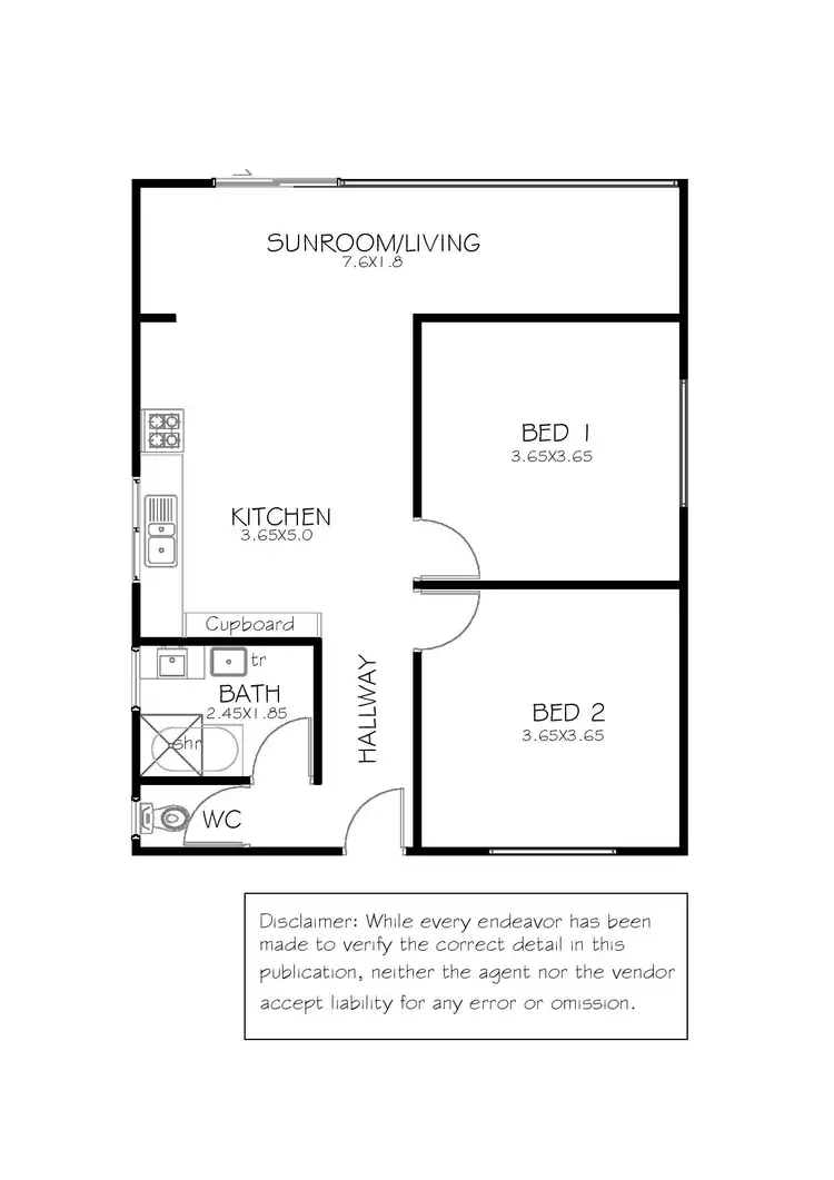 Floorplan of Homely house listing, 10 Mottled Cove Road, Port Neill SA 5604