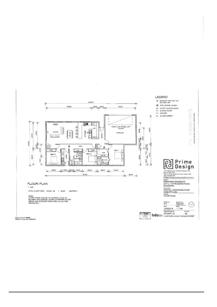 Floorplan of Homely land listing, 111 - 141 Prossers Rd, Nunamara TAS 7259