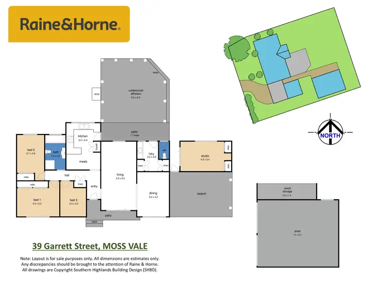 Floorplan of Homely house listing, 39 Garrett Street, Moss Vale NSW 2577