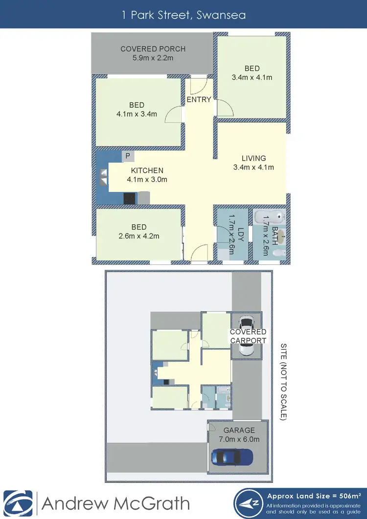Floorplan of Homely house listing, 1 Park Street, Swansea NSW 2281