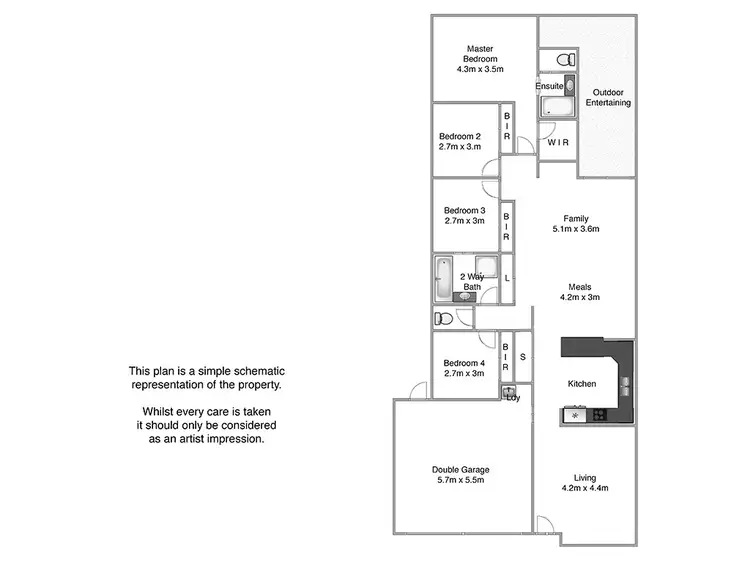 Floorplan of Homely house listing, 17 Chapple Place, Forest Lake QLD 4078