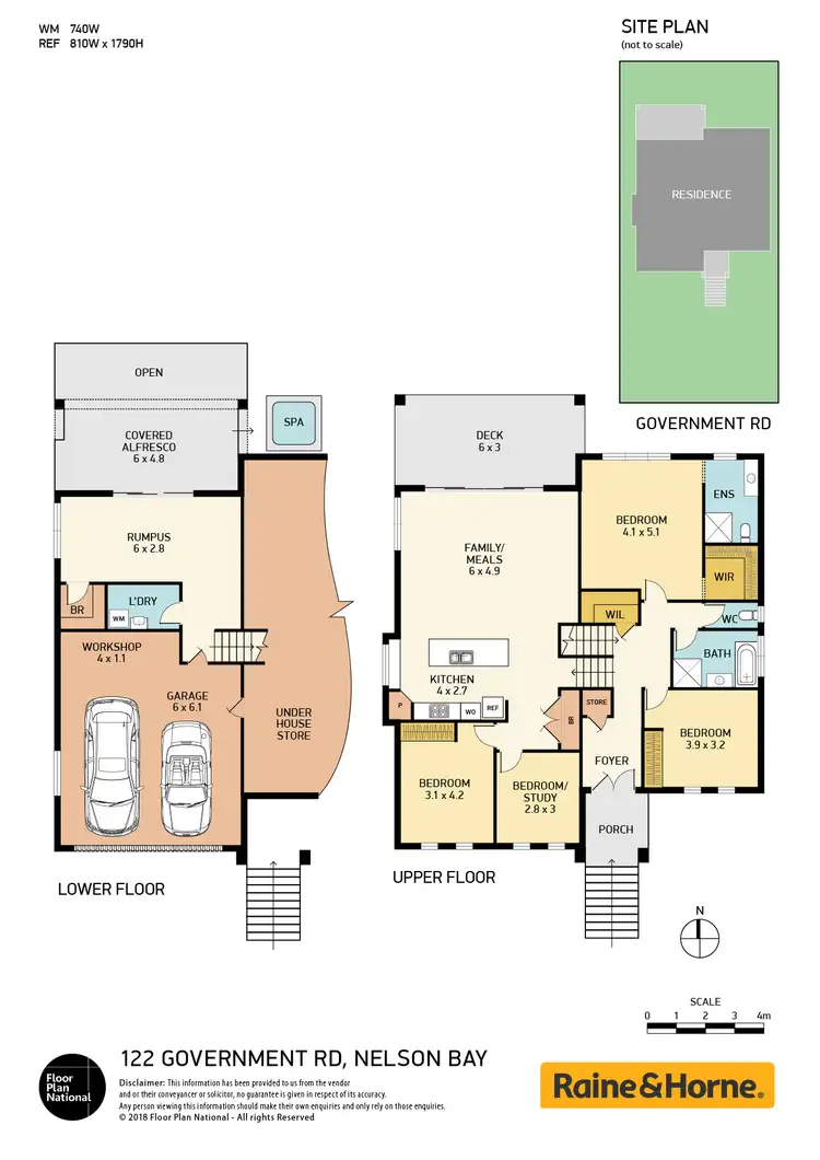 Floorplan of Homely house listing, 122 Government Road, Nelson Bay NSW 2315