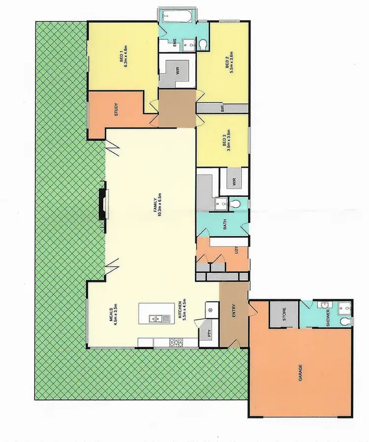 Floorplan of Homely house listing, Address available on request