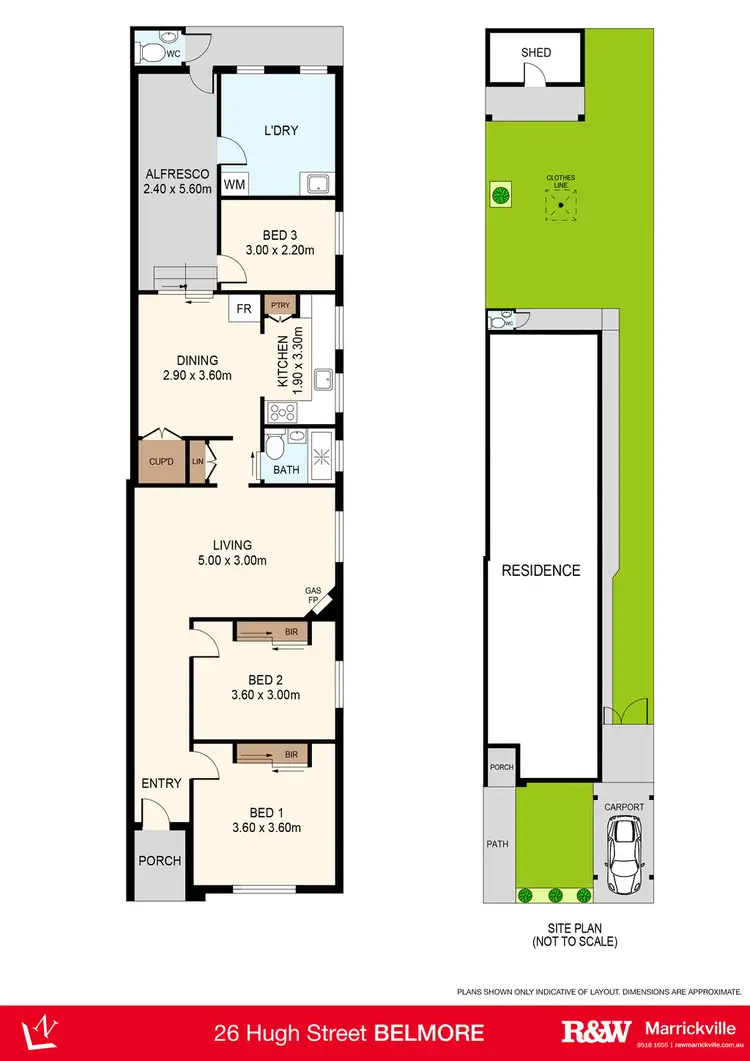 Floorplan of Homely house listing, 26 Hugh Street, Belmore NSW 2192