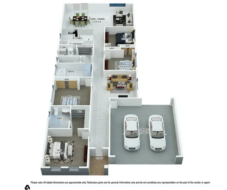 Floorplan of Homely house listing, 26 Vega Terrace, Cranbourne VIC 3977