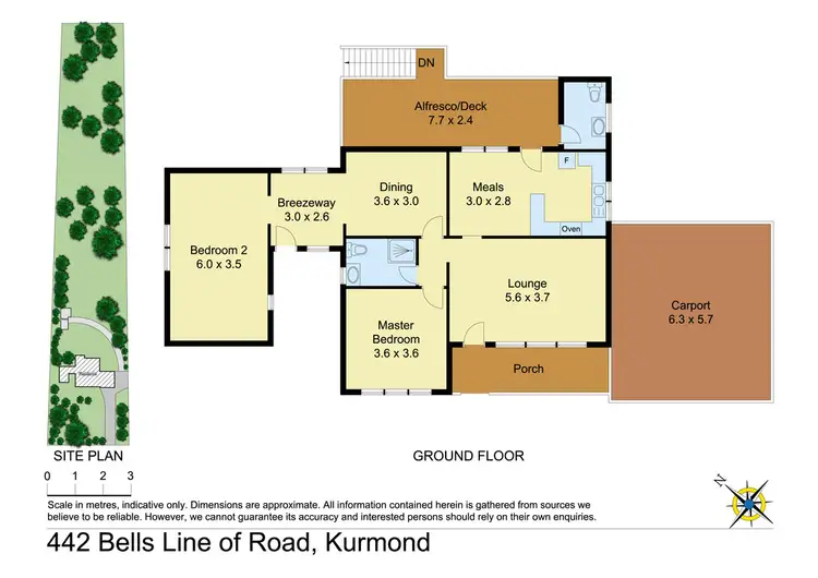 Floorplan of Homely house listing, 442 BELLS LINE OF ROAD, Kurmond NSW 2757