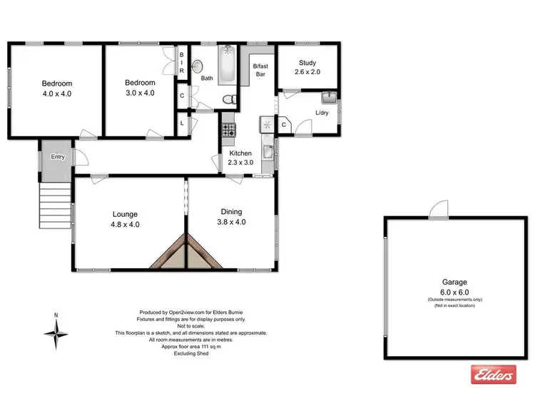 Floorplan of Homely house listing, 70 Bird Street, Montello TAS 7320