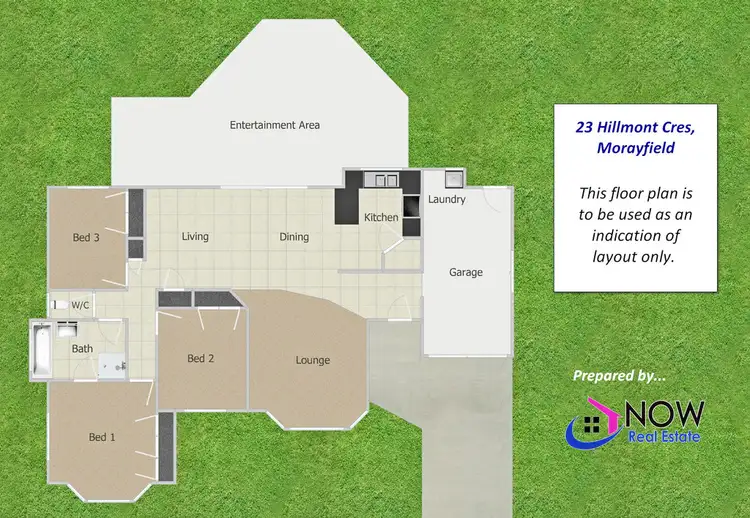 Floorplan of Homely house listing, 23 Hillmont Crescent, Morayfield QLD 4506