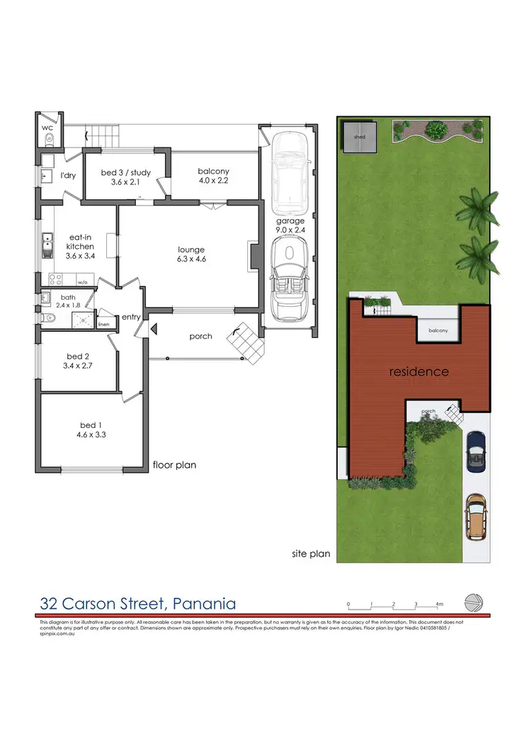 Floorplan of Homely house listing, 32 Carson Street, Panania NSW 2213