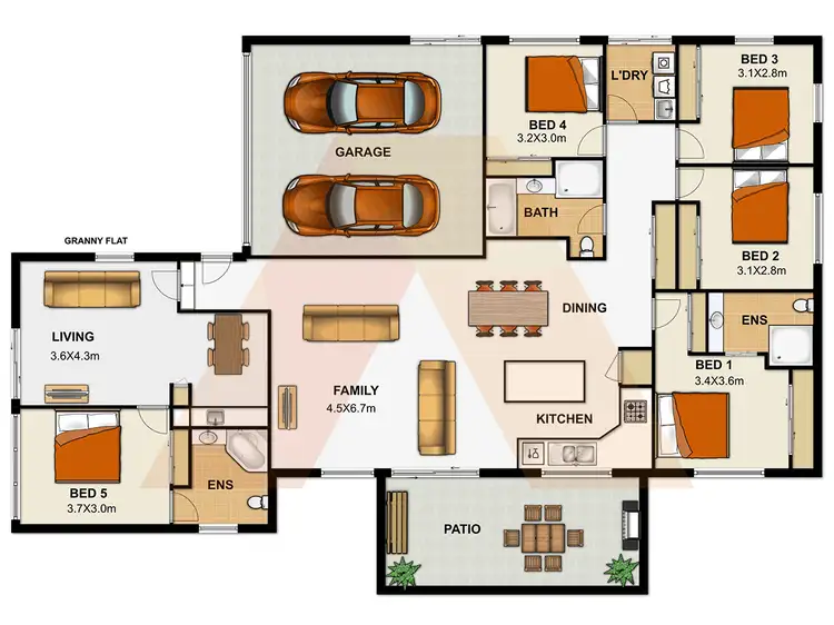 Floorplan of Homely house listing, 8 Baxton Place, Shailer Park QLD 4128